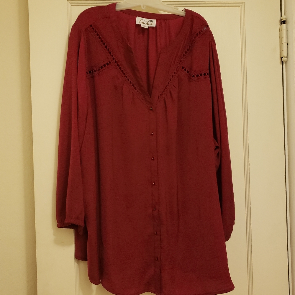 Long sleeve blouse